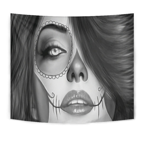 Calavera Fresh Look Design #3 Wall Tapestry (Vintage Retro) - FREE SHIPPING Calavera Fresh Look Design #3 Wall Tapestry (Vintage Retro) - FREE SHIPPING