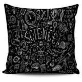 Science Chalkboard Pillow Cover Science Chalkboard Pillow Cover