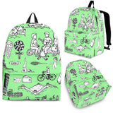 Summer Activities Backpack Design #2 - FREE SHIPPING Summer Activities Backpack Design #2 - FREE SHIPPING