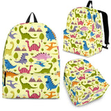 Dinosaurs Design #1 Backpack (Light Yellow) - FREE SHIPPING Dinosaurs Design #1 Backpack (Light Yellow) - FREE SHIPPING
