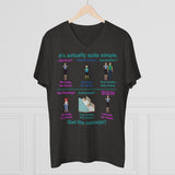 Consent Men's Organic Presenter V-neck Consent Men's Organic Presenter V-neck