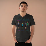 Bodily Autonomy Men's Organic Presenter V-neck Bodily Autonomy Men's Organic Presenter V-neck