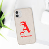 Scarlet Letter Antivaxxer Biodegradable Phone Case Scarlet Letter Antivaxxer Biodegradable Phone Case
