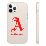 Scarlet Letter Antivaxxer Biodegradable Phone Case Scarlet Letter Antivaxxer Biodegradable Phone Case