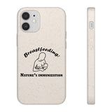 Breastfeeding: Nature's Immunization Biodegradable Phone Case Breastfeeding: Nature's Immunization Biodegradable Phone Case