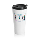 Bodily Autonomy Stainless Steel Travel Mug Bodily Autonomy Stainless Steel Travel Mug