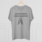 I Wouldn't Trust Big Pharma Men's Organic Presenter V-Neck I Wouldn't Trust Big Pharma Men's Organic Presenter V-Neck