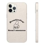 Breastfeeding: Nature's Immunization Biodegradable Phone Case Breastfeeding: Nature's Immunization Biodegradable Phone Case