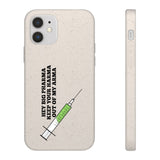 Hey Big Pharma Keep Your Harma Out Of My Arma Biodegradable Phone Case Hey Big Pharma Keep Your Harma Out Of My Arma Biodegradable Phone Case