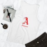 Scarlet Letter Antivaxxer Men's Organic Specter Tank Top Scarlet Letter Antivaxxer Men's Organic Specter Tank Top