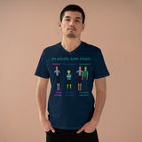 Bodily Autonomy Men's Organic Presenter V-neck Bodily Autonomy Men's Organic Presenter V-neck