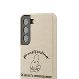 Breastfeeding: Nature's Immunization Biodegradable Phone Case Breastfeeding: Nature's Immunization Biodegradable Phone Case