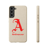 Scarlet Letter Antivaxxer Biodegradable Phone Case Scarlet Letter Antivaxxer Biodegradable Phone Case