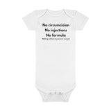 Baby's First Clothing: Natural Organic Baby Bodysuit Baby's First Clothing: Natural Organic Baby Bodysuit