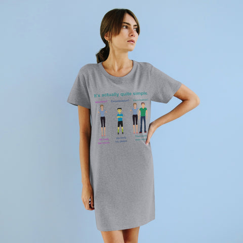 Bodily Autonomy Organic T-Shirt Dress Bodily Autonomy Organic T-Shirt Dress