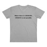 Coercion Men's Organic Presenter V-neck Coercion Men's Organic Presenter V-neck