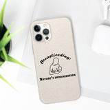 Breastfeeding: Nature's Immunization Biodegradable Phone Case Breastfeeding: Nature's Immunization Biodegradable Phone Case