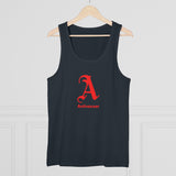 Scarlet Letter Antivaxxer Men's Organic Specter Tank Top Scarlet Letter Antivaxxer Men's Organic Specter Tank Top