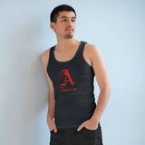 Scarlet Letter Antivaxxer Men's Organic Specter Tank Top Scarlet Letter Antivaxxer Men's Organic Specter Tank Top