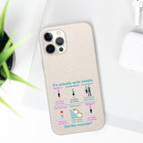 Consent Biodegradable Phone Case Consent Biodegradable Phone Case