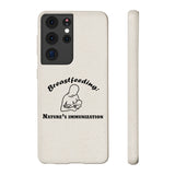 Breastfeeding: Nature's Immunization Biodegradable Phone Case Breastfeeding: Nature's Immunization Biodegradable Phone Case