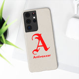 Scarlet Letter Antivaxxer Biodegradable Phone Case Scarlet Letter Antivaxxer Biodegradable Phone Case