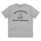 Breastfeeding: Nature's Immunization Organic Creator T-shirt - Unisex Breastfeeding: Nature's Immunization Organic Creator T-shirt - Unisex