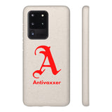 Scarlet Letter Antivaxxer Biodegradable Phone Case Scarlet Letter Antivaxxer Biodegradable Phone Case