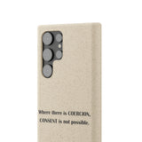 Coercion Biodegradable Phone Case Coercion Biodegradable Phone Case