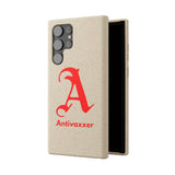 Scarlet Letter Antivaxxer Biodegradable Phone Case Scarlet Letter Antivaxxer Biodegradable Phone Case