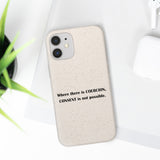 Coercion Biodegradable Phone Case Coercion Biodegradable Phone Case