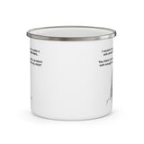 I Wouldn't Trust Big Pharma Enamel Camping Mug I Wouldn't Trust Big Pharma Enamel Camping Mug