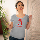 Scarlet Letter Antivaxxer Organic Women's Lover T-shirt Scarlet Letter Antivaxxer Organic Women's Lover T-shirt