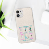 Consent Biodegradable Phone Case Consent Biodegradable Phone Case
