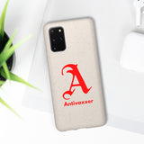 Scarlet Letter Antivaxxer Biodegradable Phone Case Scarlet Letter Antivaxxer Biodegradable Phone Case