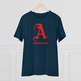 Scarlet Letter Antivaxxer Organic Creator T-shirt - Unisex Scarlet Letter Antivaxxer Organic Creator T-shirt - Unisex