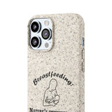 Breastfeeding: Nature's Immunization Biodegradable Phone Case Breastfeeding: Nature's Immunization Biodegradable Phone Case