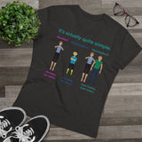 Bodily Autonomy Men's Organic Presenter V-neck Bodily Autonomy Men's Organic Presenter V-neck