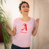 Scarlet Letter Antivaxxer Organic Women's Lover T-shirt Scarlet Letter Antivaxxer Organic Women's Lover T-shirt
