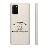Breastfeeding: Nature's Immunization Biodegradable Phone Case Breastfeeding: Nature's Immunization Biodegradable Phone Case