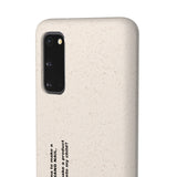 I Wouldn't Trust Big Pharma Biodegradable Phone Case I Wouldn't Trust Big Pharma Biodegradable Phone Case