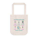 Consent Organic Canvas Tote Bag Consent Organic Canvas Tote Bag