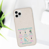 Consent Biodegradable Phone Case Consent Biodegradable Phone Case