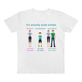 Bodily Autonomy Men's Organic Presenter V-neck Bodily Autonomy Men's Organic Presenter V-neck