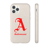 Scarlet Letter Antivaxxer Biodegradable Phone Case Scarlet Letter Antivaxxer Biodegradable Phone Case