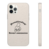 Breastfeeding: Nature's Immunization Biodegradable Phone Case Breastfeeding: Nature's Immunization Biodegradable Phone Case