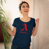 Scarlet Letter Antivaxxer Organic Women's Lover T-shirt Scarlet Letter Antivaxxer Organic Women's Lover T-shirt