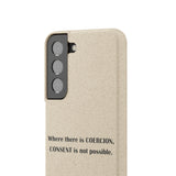 Coercion Biodegradable Phone Case Coercion Biodegradable Phone Case