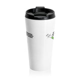 Hey Big Pharma Keep Your Harma Out Of My Arma Stainless Steel Travel Mug Hey Big Pharma Keep Your Harma Out Of My Arma Stainless Steel Travel Mug