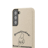 Breastfeeding: Nature's Immunization Biodegradable Phone Case Breastfeeding: Nature's Immunization Biodegradable Phone Case